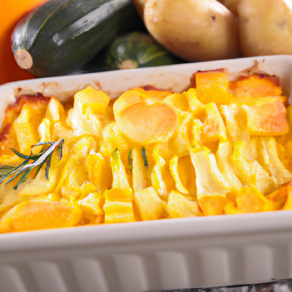 Gratin De Patate Douce Et Courge Plats Gratins